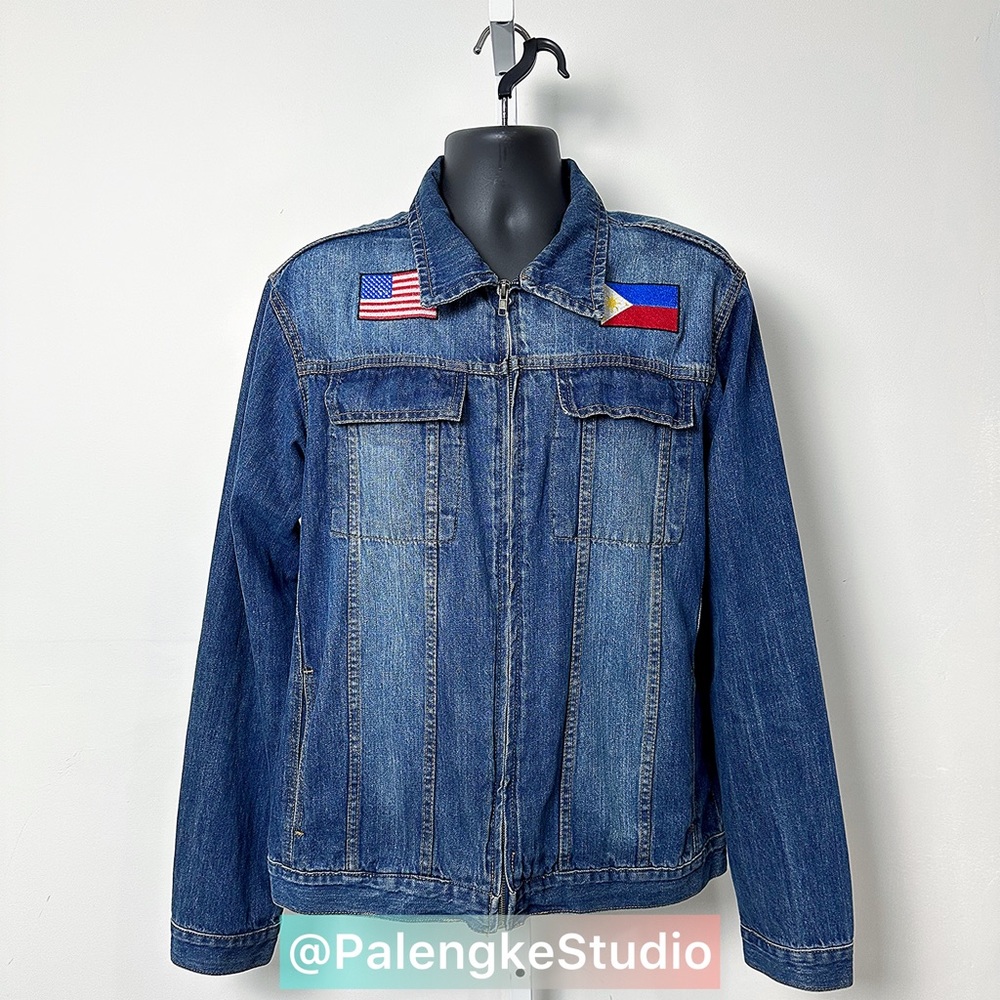 Custom Embroidered DOSOS Jean Jacket